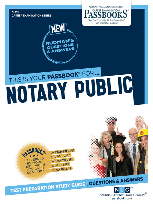 Title details for Notary Public by National Learning Corporation - Wait list